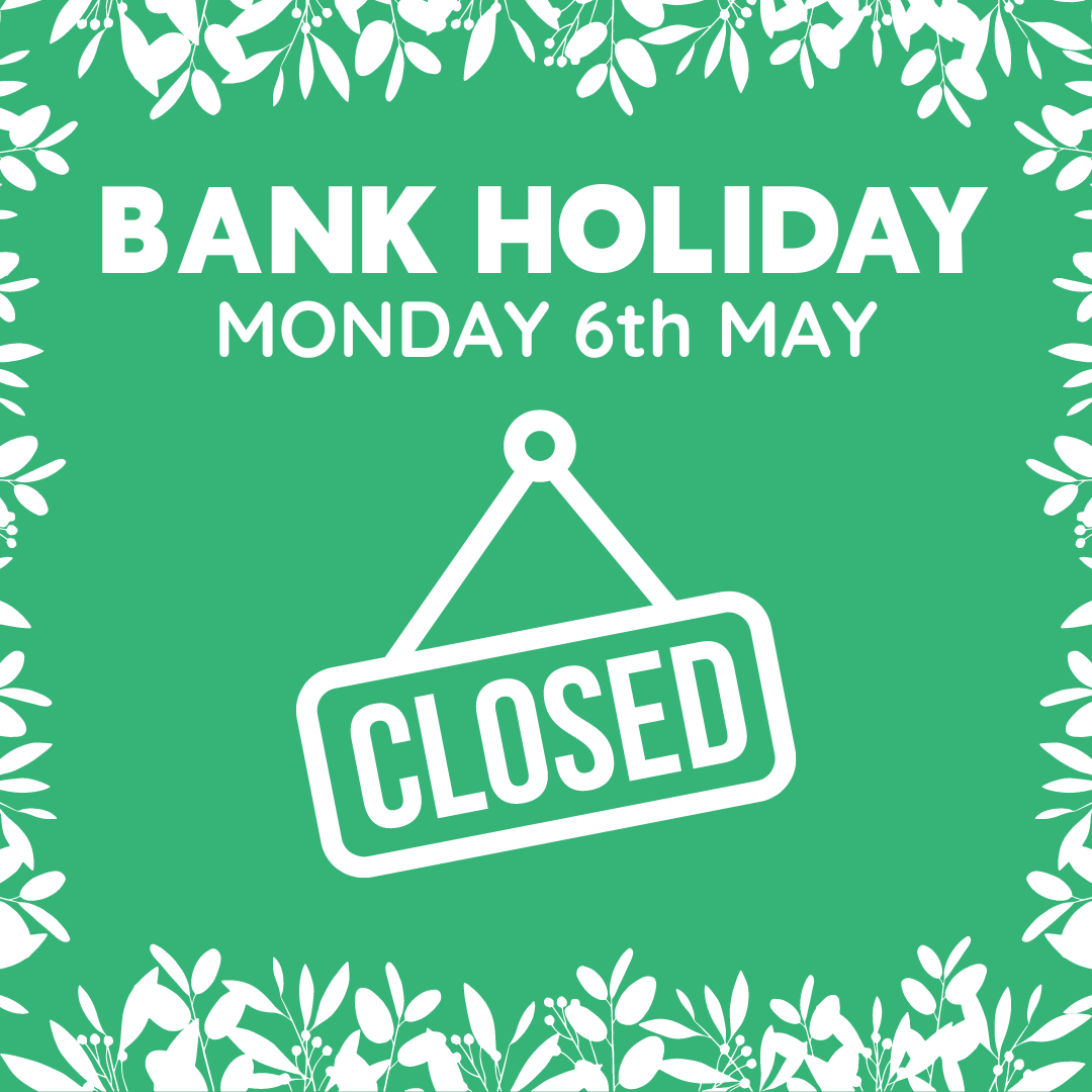 We hope you will enjoy the bank holiday if you are fortunate enough to have time off! Our Food Bank, Social Supermarket (Triple S), Clothes Bank and office are closed today. Our next coffee morning will be on Monday 11th June.