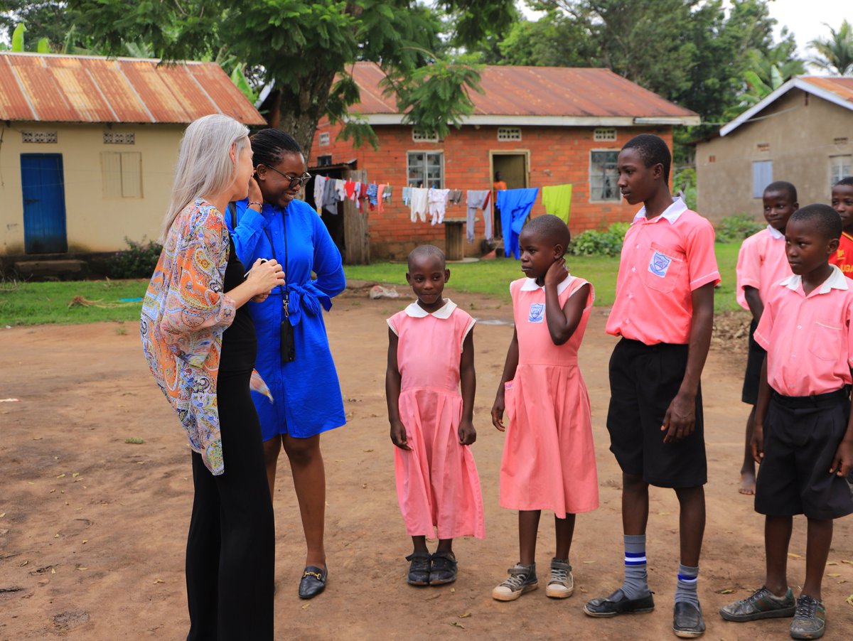 What an honor to host @wendykopp, Pierina and Dr. Vonesai Chivore - Muhaso from @TeachForAll at our schools in #Kayunga. Where they interacted with fellows, learners, and the wider community seeing firsthand the positive impact we're making in these areas.