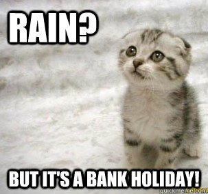 #BankHolidayMonday #Rain #Catsoftwitter 😺😕🌧☔
