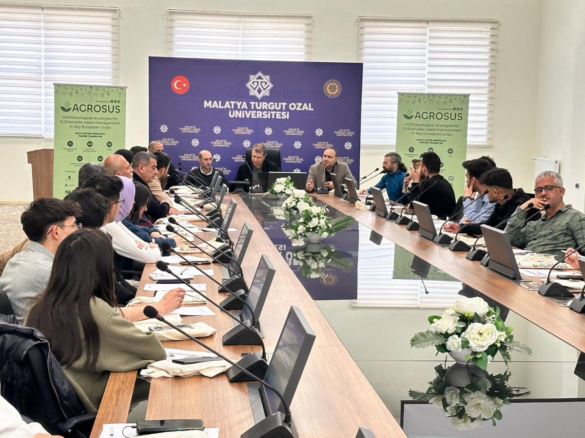 Exciting updates from Anatolian Bioregion Co-Creation Workshop! 🌱 43 stakeholders convened at @MTU_ozaledu  in Turkey to tackle weed challenges, enhance crop protection for apricot & pistachio sustainably. Check it out:  n9.cl/meqhz  #CoCreation #AGROSUS 🚀
