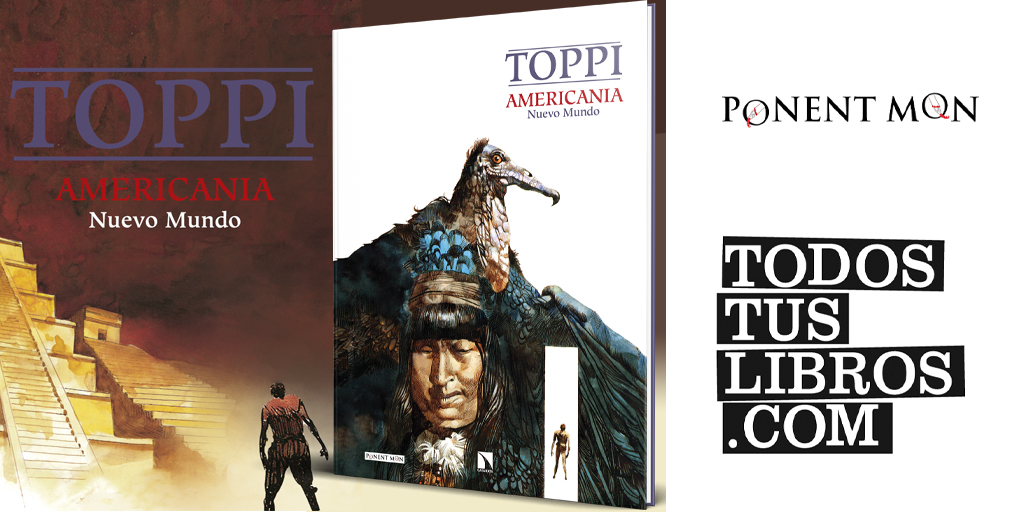 ¿Quiéres saber en qué librerías está disponible 'Americania. Nuevo mundo' de Sergio Toppi? #ApoyaATuLibrería @todostuslibros_ te lo dice: todostuslibros.com/libros/america…