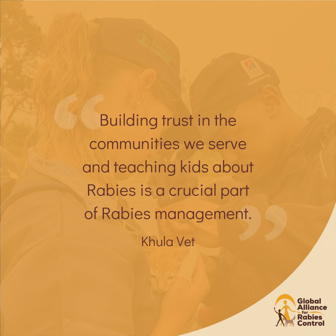 🎉 Thrilled to announce Khula Vet as the newest Rabies Center of Excellence #CommunitiesAgainstRabies! 🏆 With dedication to #rabies prevention and community engagement, they are leading in the fight against this deadly disease hubs.ly/Q02thNmL0 🌍🐾 #EndRabiesTogether