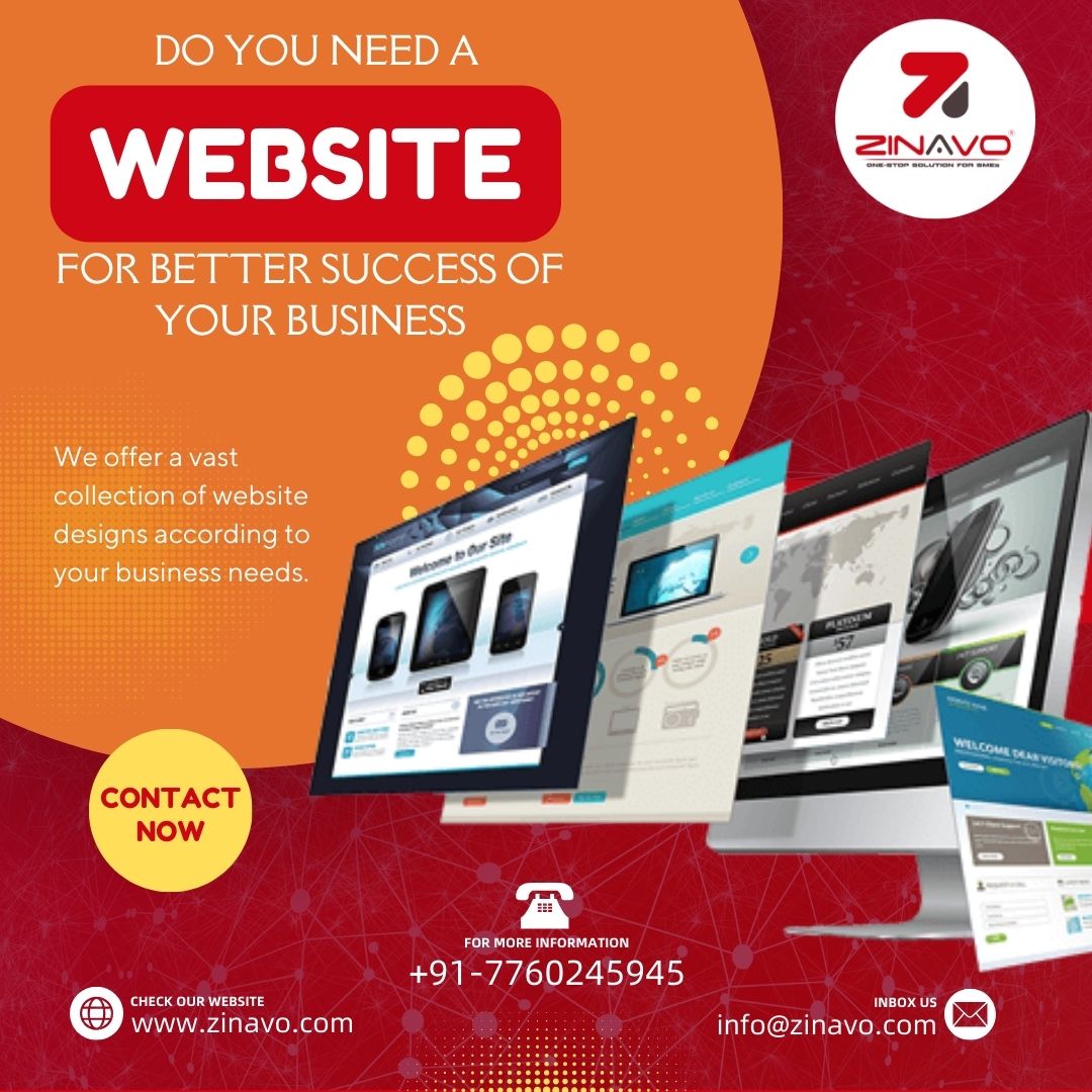 We specialize in creating stunning, user-friendly websites that help to engage your customers and increase your conversion.

📞+91-7760245945
🔗 zinavo.com

#zinavo #bangalore #webdesign #onlinesuccess #websitegoals #digitaltransformation #design #websitedesigning