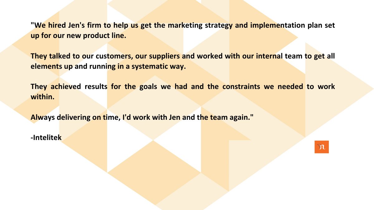 Client Testimonial: This is from an educational software company.

#b2bsoftwarecompany
#b2bsoftware
#saasmarketing
#fractionalCMO