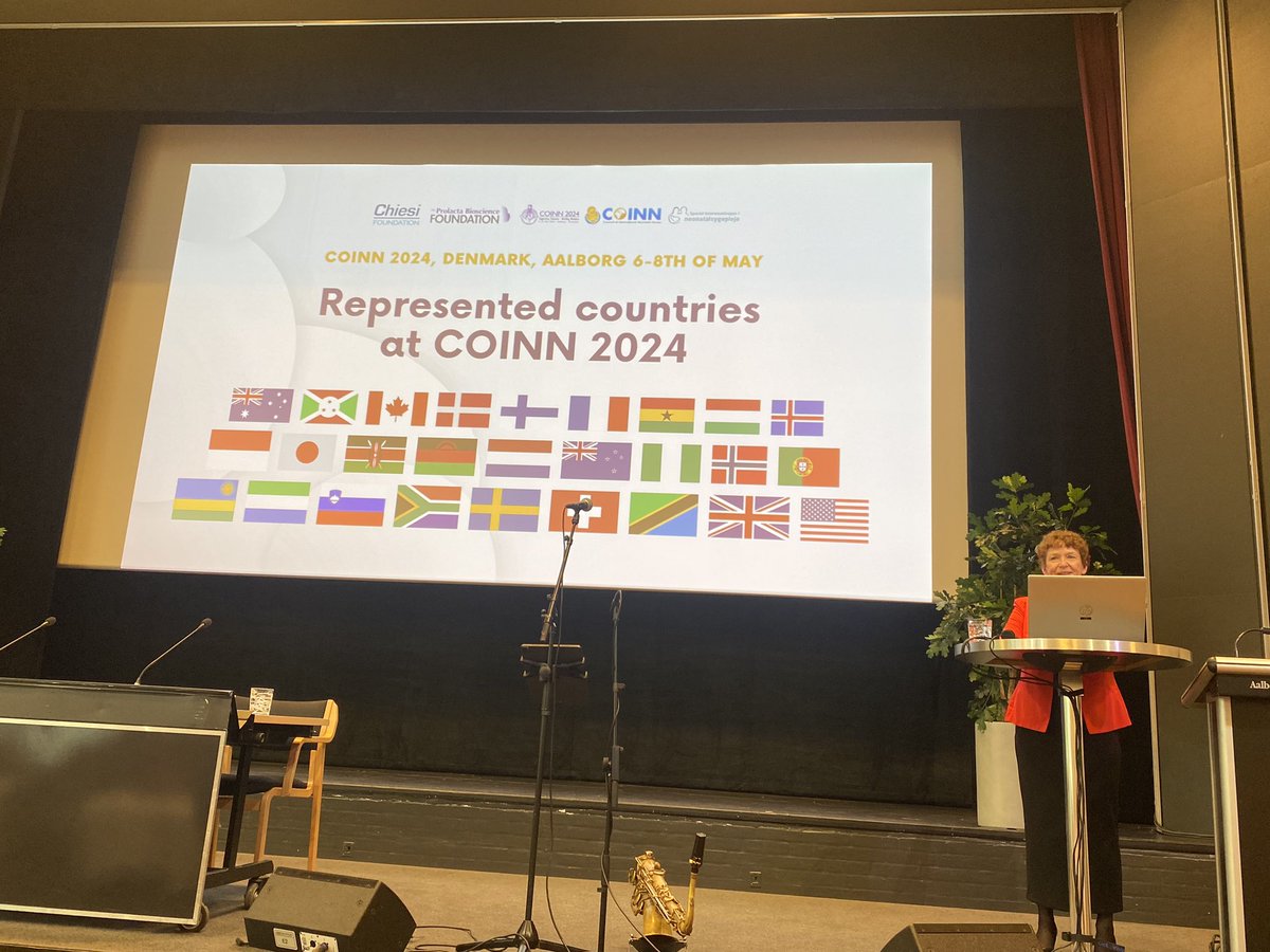 So delighted to be part of the <a href="/COINNurses/">COINN</a> Board in wonderful Aalborg at our 2024 conference. 24 countries represented here to collaborate at #COINN2024