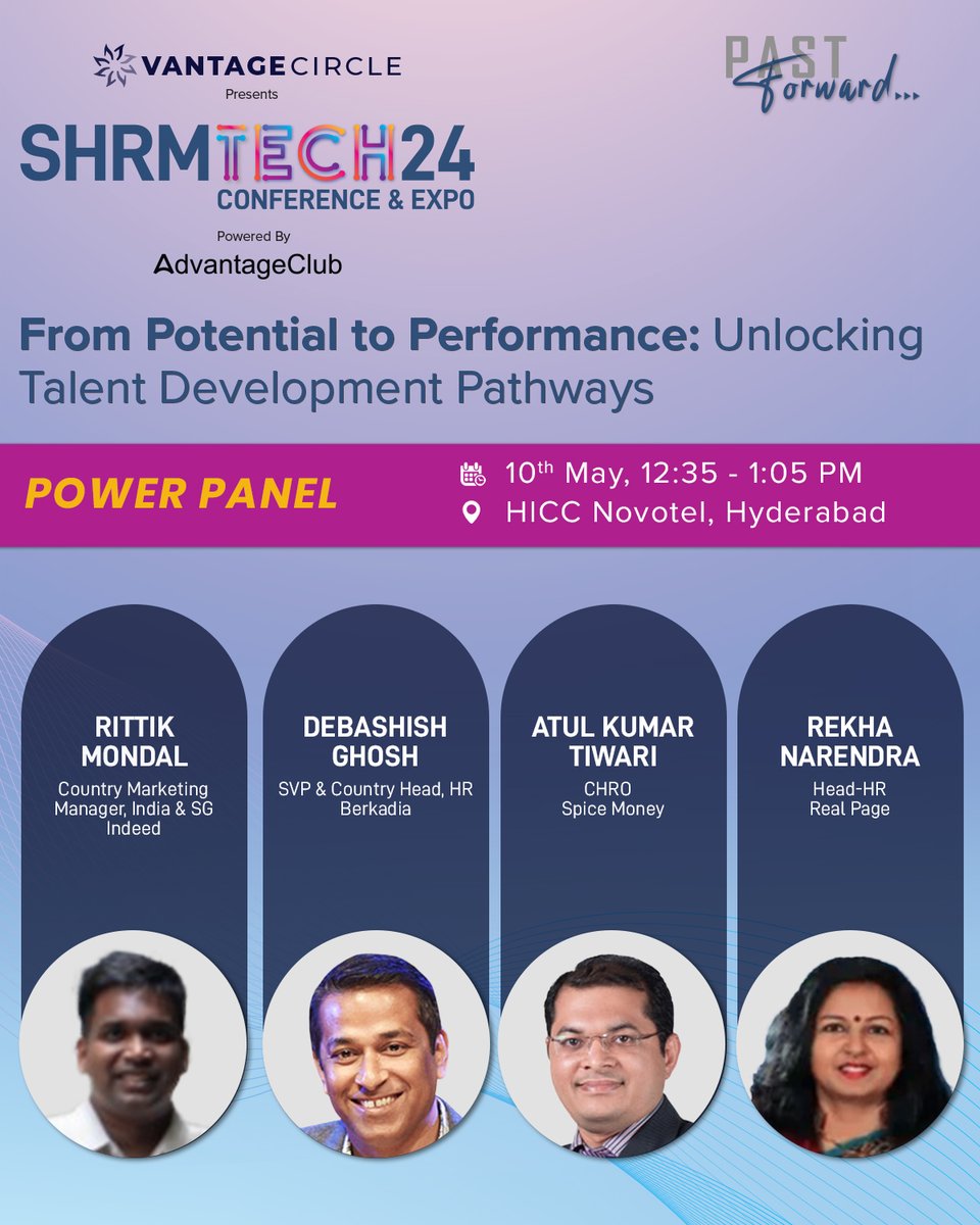 Join us for an electrifying Power Panel Session at #shmrindiatech as moderator Rittik Mondal leads a dynamic discussion with industry luminaries Debashish Ghosh, Atul Kumar Tiwari, and Rekha Narendra. Register for an exclusive offer - lnkd.in/gTqasvym
