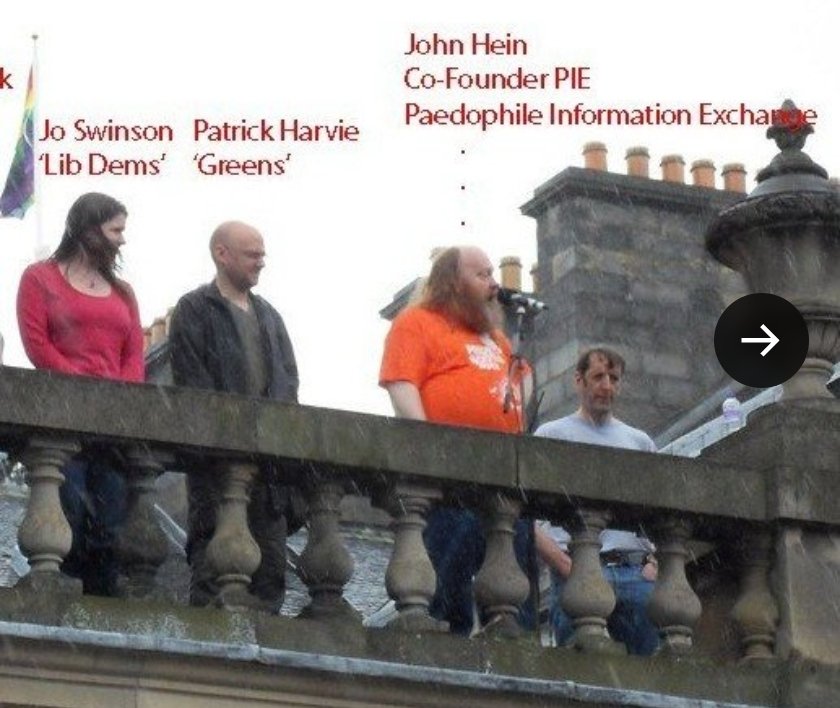 Remember this photo everytime you hear Patrick Harvey and the Greens say they will not share a platform with the Alba Party because they do not share the same principles. Does this photo of him sharing a platform with labour and libdem Unionists and the Co Founder of PIE mean…