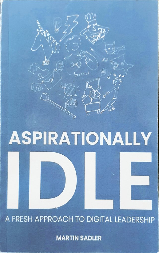 Had my copy of 'Aspirationally Idle' by @MartinJSadler come through the post! Loving it already, common sense yet still not so common in the #NHS
#ITIL #ITServiceManagement 
In a Digital/IT leadership position? Read this 👇
aspirationallyidle.sumupstore.com/product/aspira…
