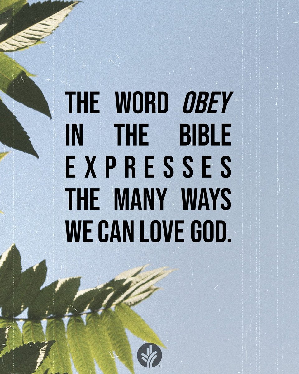 Dear Jesus, please help me love You and others through obedience to the Scriptures.🙏🏿