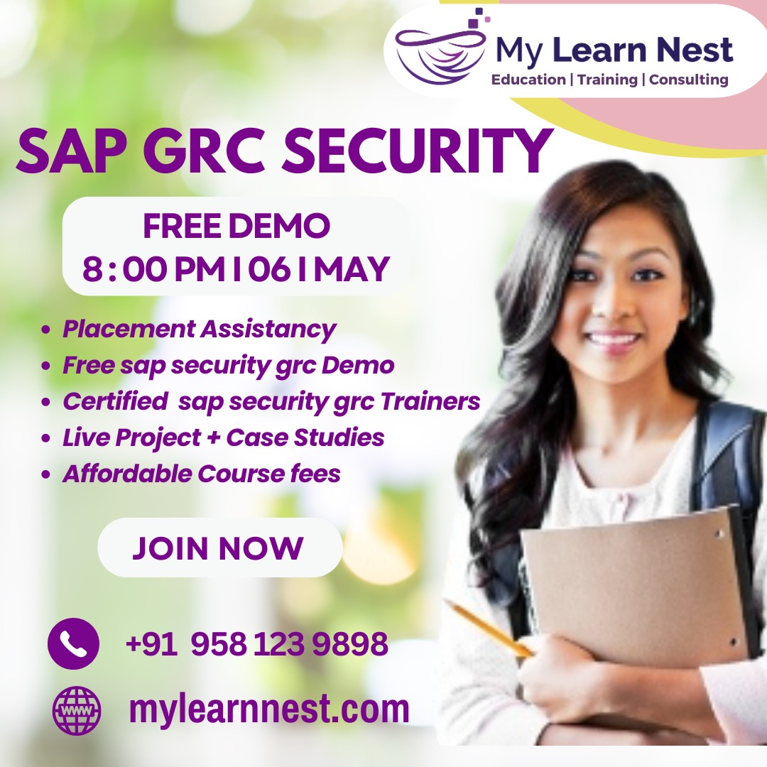 SAP GRC Security For WhatsApp wa.me/919581239898 Or Call 📞 +91 958 123 9898 . . . . . #Securits #SAPGRC #DEMO #SAPSecuritygrcdemo #indusrtyexperts #SAPGRCCourse #SAPSecuritygrc #Realtimetrainers #sapjobs #sapconsultant #freeserveraccess #mylearnnest