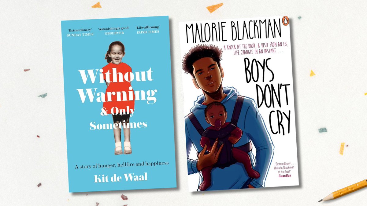 This Friday Book of the Week are presenting our recent @WorldBookNight giveaways, 'Boys Don't Cry' by @malorieblackman & 'Without Warning and Only Sometimes' by @KitdeWaal!

Come rain or shine, log in to take part!

📅 Friday 10 May, 2.30pm.⁣
📍Online.
🔗 eventbrite.co.uk/e/book-of-the-…