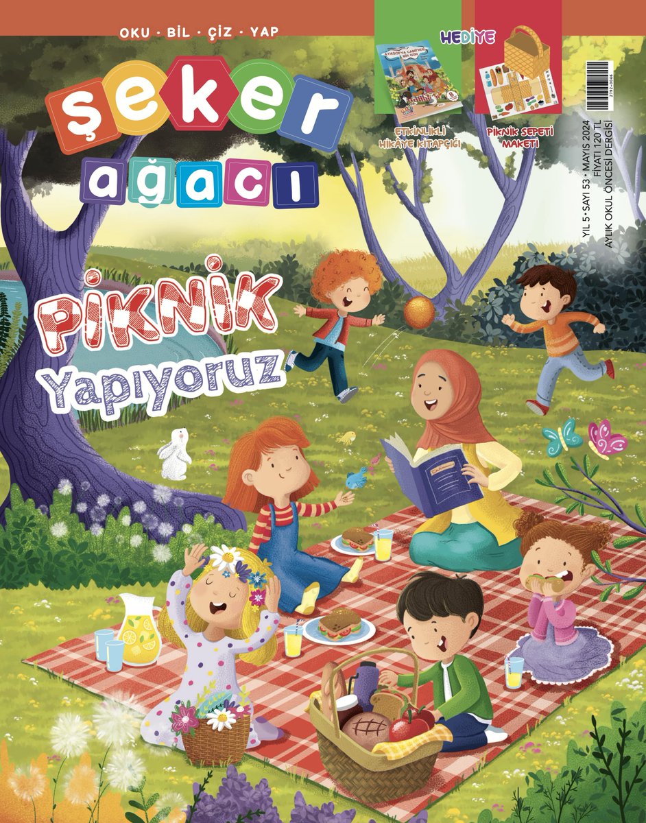 Şeker Ağacı Dergisi Mayıs Sayısı Çıktı! #şekerağacı #dergi #yenisayı #çocuk #mayıs