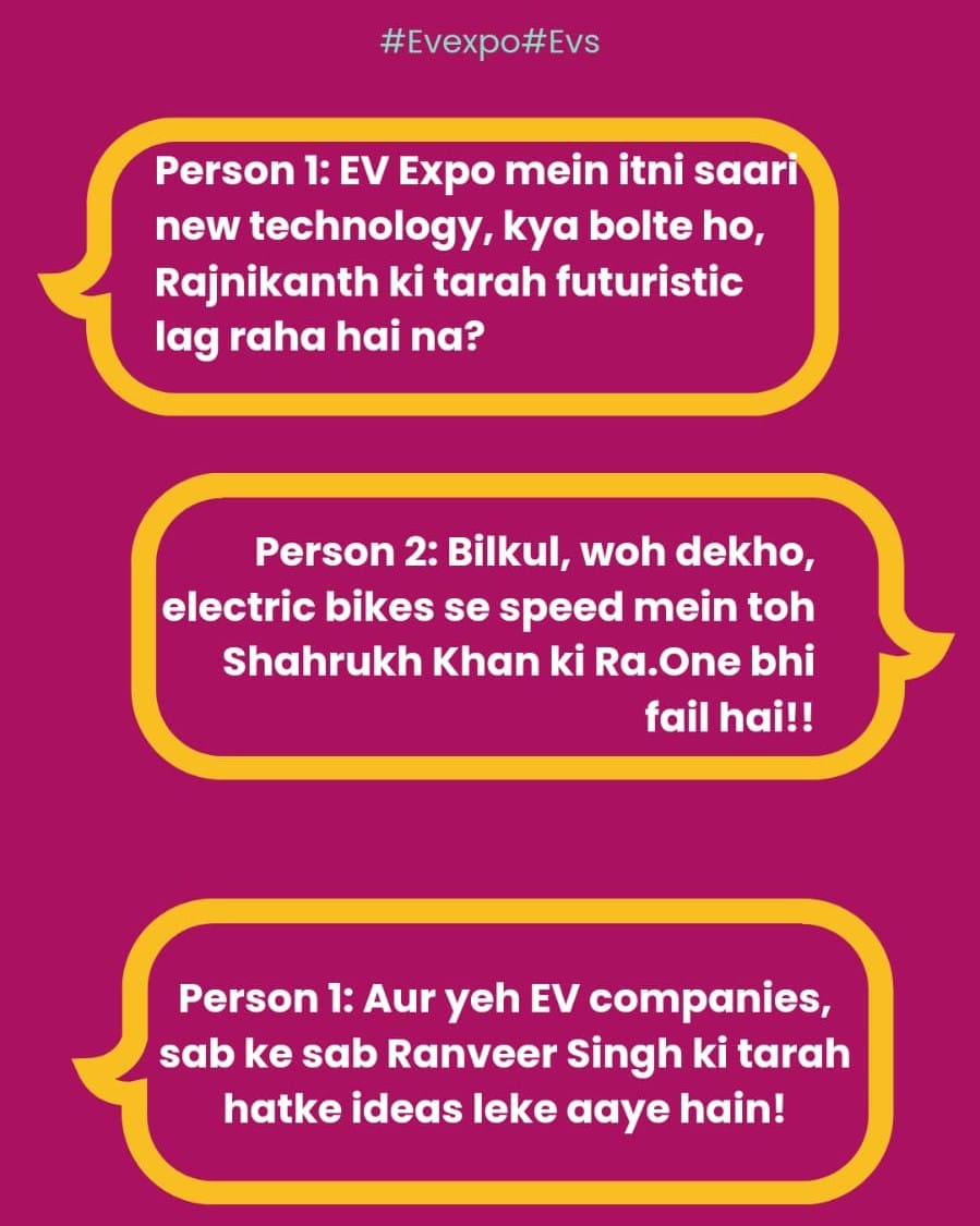 'Charged up and ready to roll! ⚡️ Embracing the electric excitement at EvExpo, where innovation meets sustainable mobility.'

#cleanenergy #greenenergy #Revolution  #electricconversion #electricbikes #electricbattery #electricvehiclesarethefuture #electriccar #electricscooter