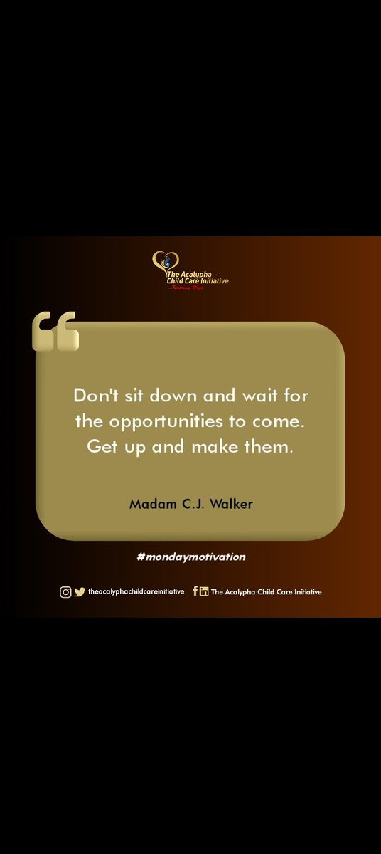 TACCInitiative's tweet photo. They are yours!

#mondaymotivation.. 
#restoringhope..
#TACCINigeria.. https://t.co/00VUMzIk8p