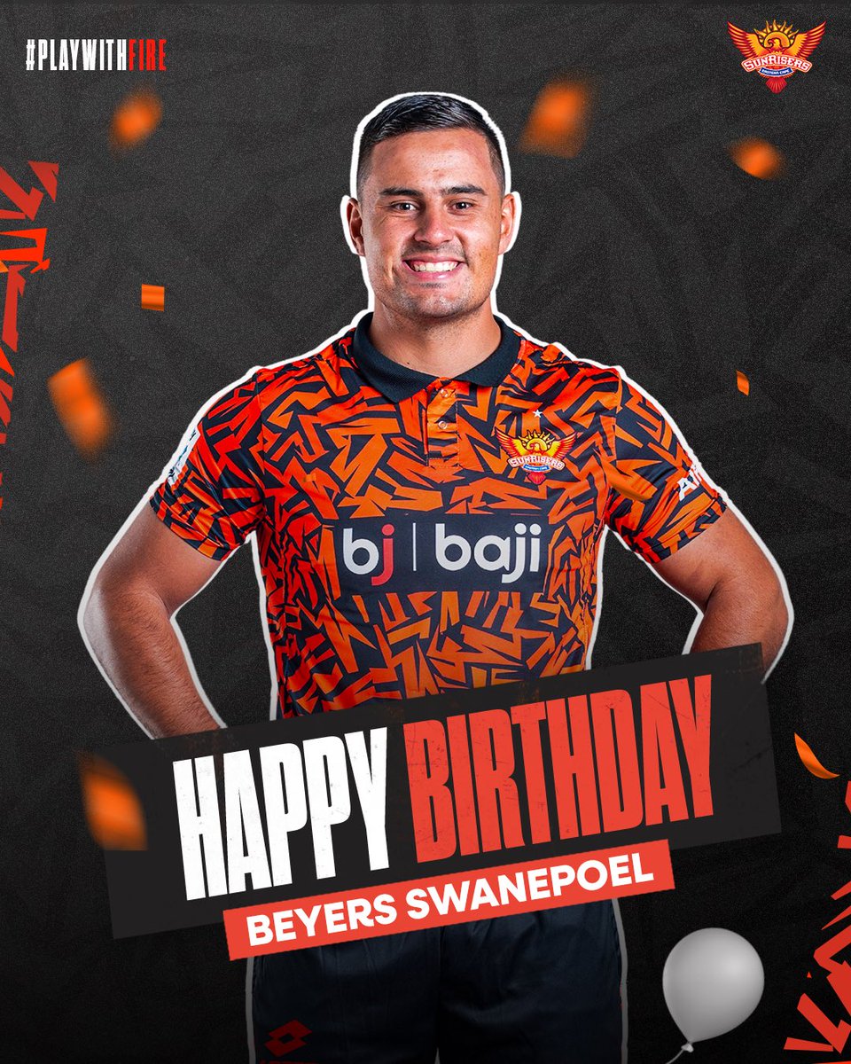 To many more years of fiery spells and destructive batting, happy birthday Beyers! 🧡 #PlayWithFire #HappyBirthdayBeyers