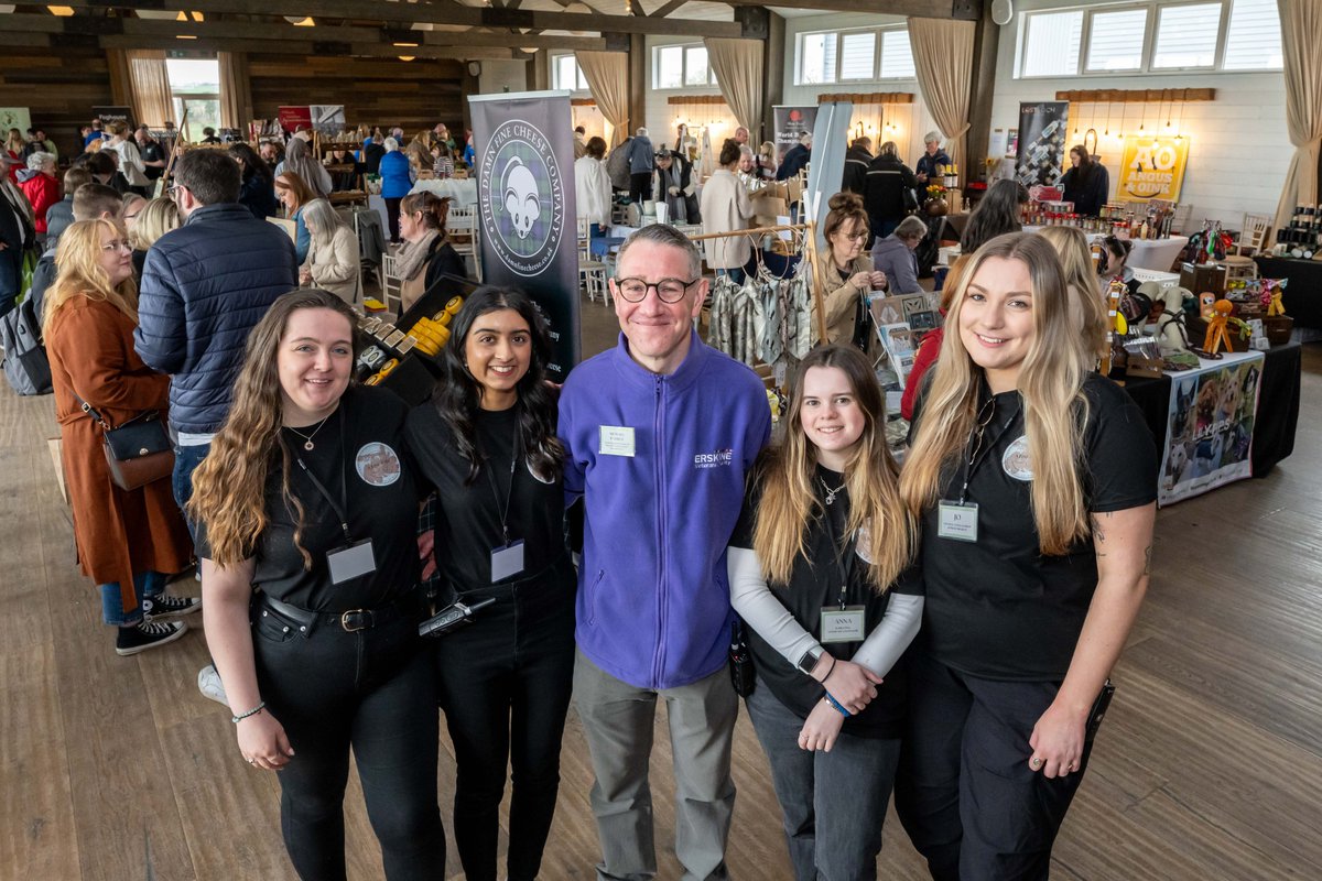 Last month Event Makers Co, a group of Events Management students from Robert Gordon University, Aberdeen, hosted their incredible 'A Fine Fair' event in aid of Erskine. The day was a huge success, attracting over 600 guests, visiting more than 40 independent traders and food…