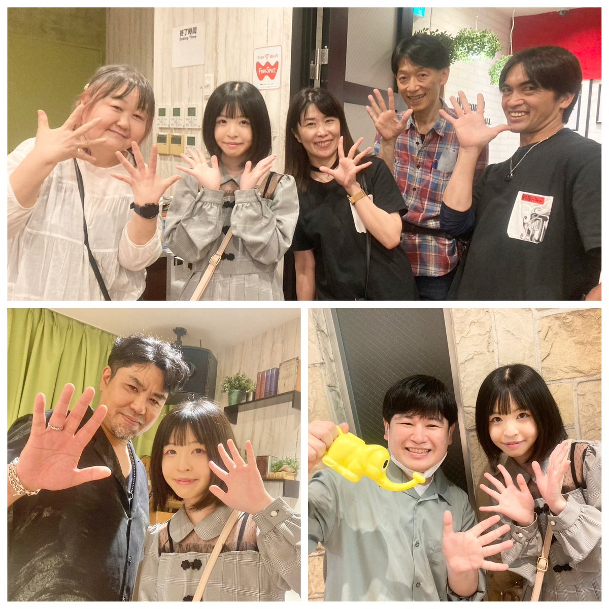 7nanamin1210's tweet image. 昨日は、KMN5周年記念イベント
オールスター感謝祭🎊に参加させていただきました☺️

皆さんの歌唱を聴くことができて、幸せな時間でした✨

こまちこさん💕スタッフの皆さん💕
参加者の皆さん💕ありがとうございました❣️

改めて、おめでとうございます🖐🏻🥹

#KMN
#KMN5周年