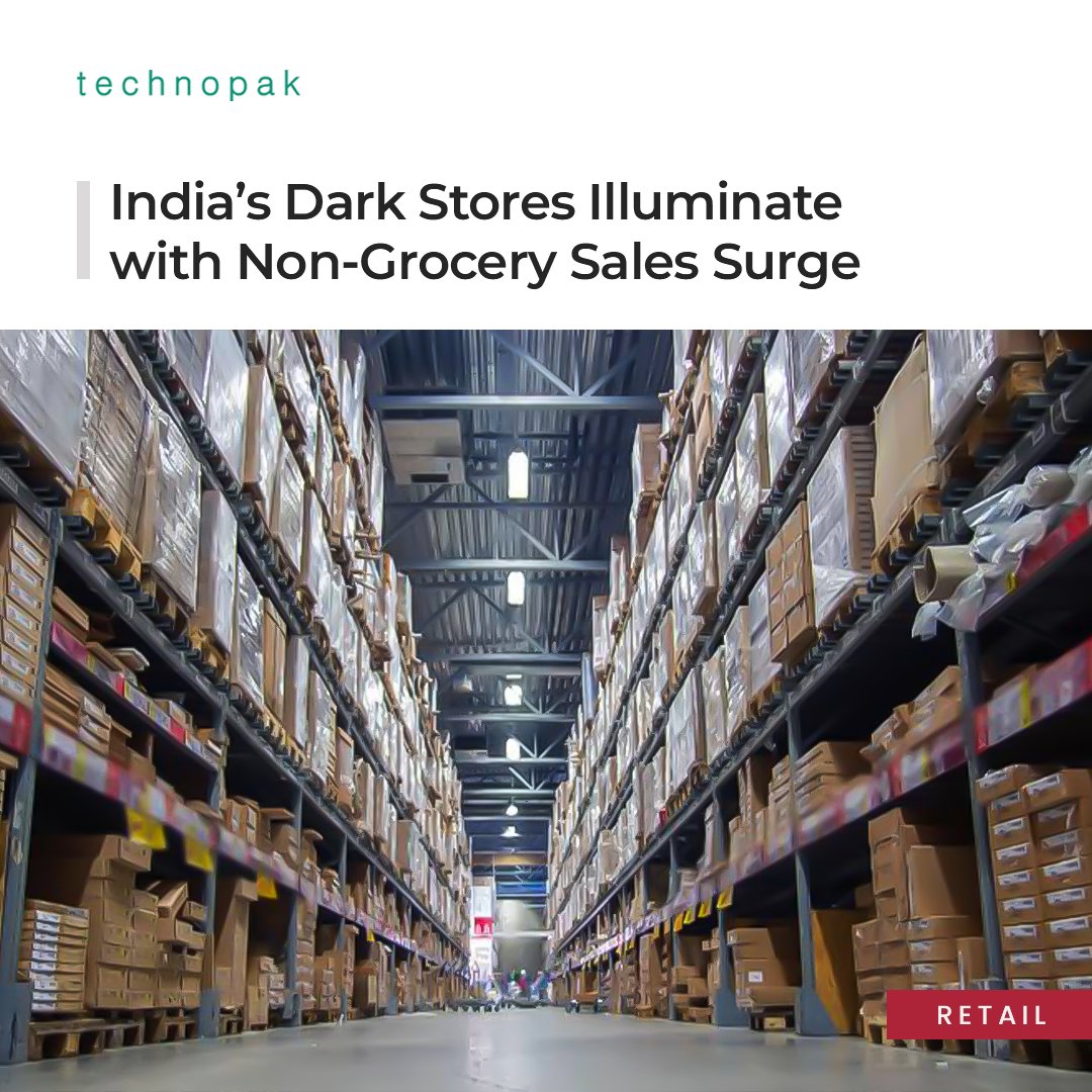 Dark stores in India are not just about groceries anymore! Zepto’s non-grocery sales are booming, with toys & beauty products leading the charge. Swiggy Instamart & Blinkit are expanding fast too. #QuickCommerce #India #RetailRevolution