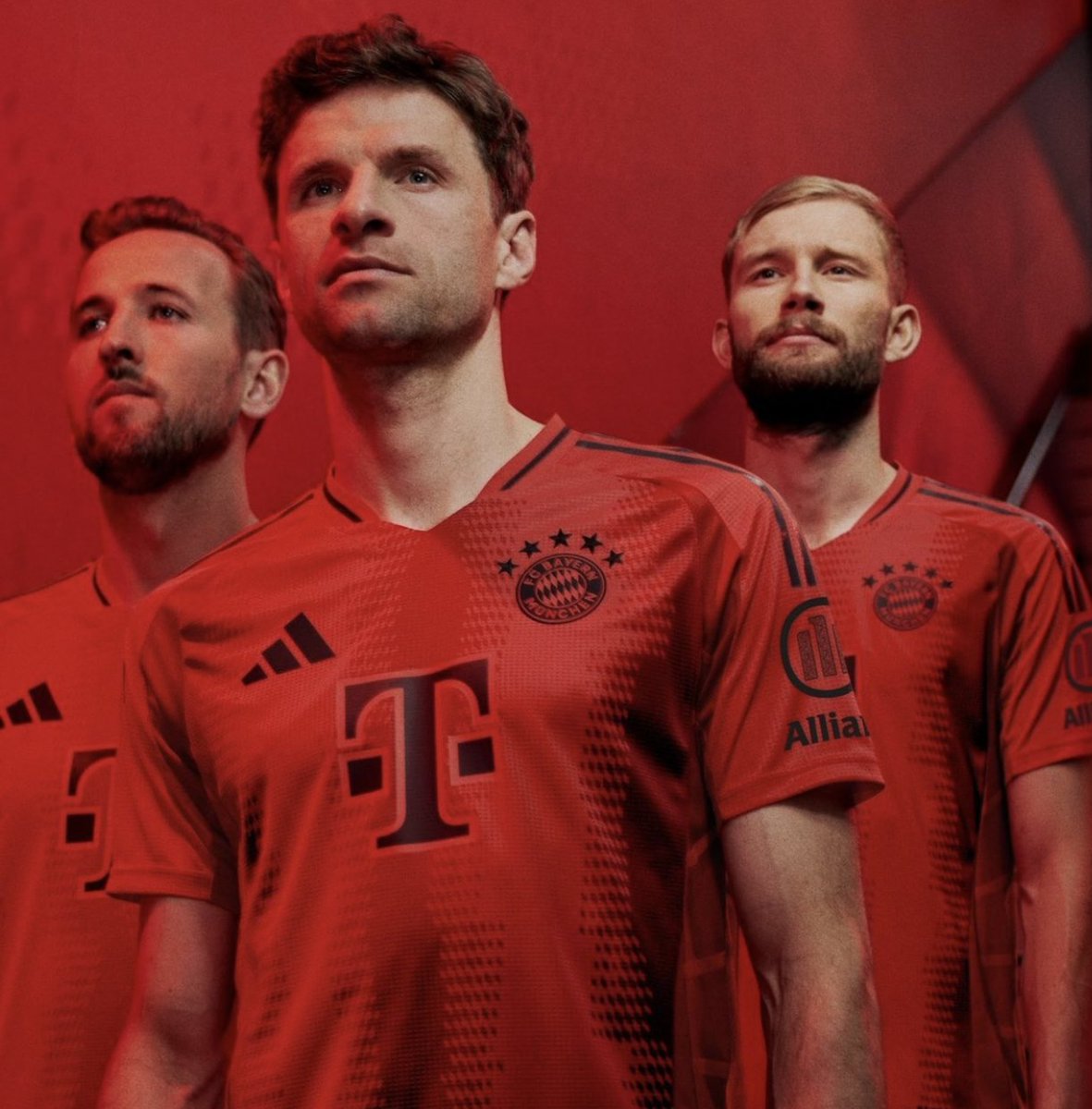 The 2024-25 season Bayern Munich home kit has just been released #MiaSanMia