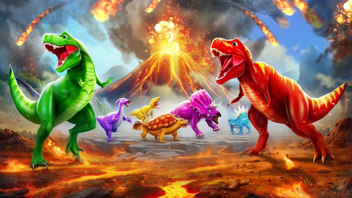 Saving Dinosaurs from Volcano Eruption! Super Trex Rescue Adventure | Jurassic Land Catastrophe
youtu.be/_zoCuq0H5Qw?si…
#volcanoeruption #dinosaurvideos #jurassicworld #dinosaurfights #jurassicworlddominion #jurassicpark #superdinosaurs