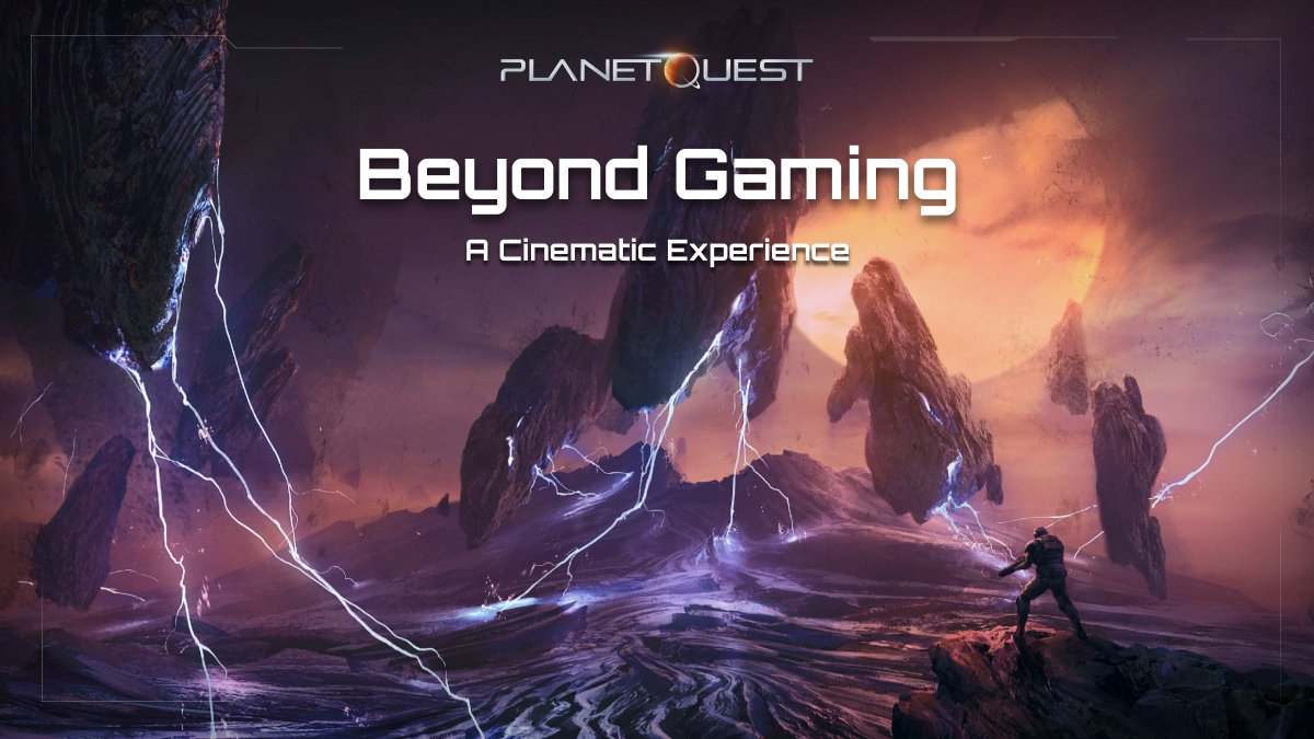 <a href="/JoinPlanetQuest/">PlanetQuest</a>  is not just a game—it's a massive interactive storyline shaped by over 250K fan votes! Coming soon as a trilogy of novels, along with comic books, it's set to make waves in streaming and movies. This is the ultimate cross-media experience!🌌📚🎬
$PQX #Web3gaming