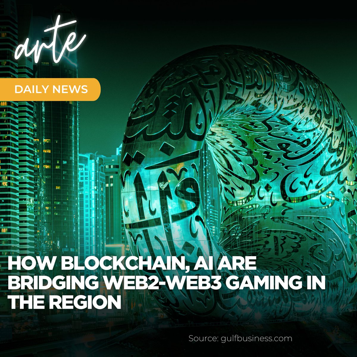 📢 arte Daily News

Global video games market to hit $360B by 2027, surpassing music and movies combined. #MENA region sees accelerated growth, driven by disposable income and mobile #gaming. 

tinyurl.com/mrwwtkk7

@GulfBusiness