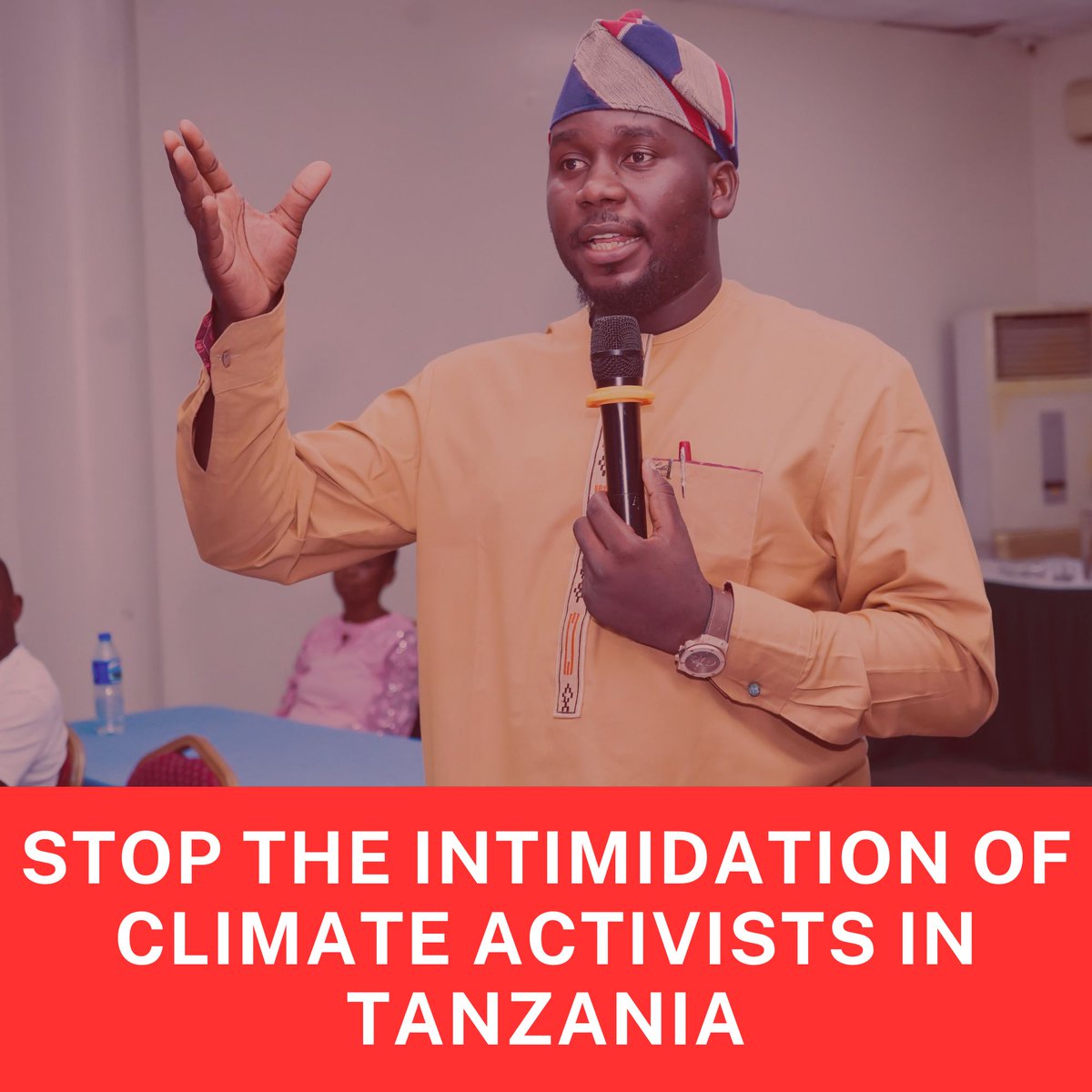 Stop the intimidation of climate activists in Tanzania.

They have the right to speak up and express their concerns regarding the EACOP

#Faiths4Climate #StopEACOP 
@GreenFaith_Afr @greenfaithworld