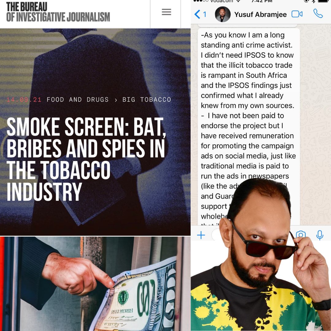 Good Morning to everyone except #Yusuf #Abramjee & is other account @TaxJustice_SA he says: 'I have not been paid,' and then follows with ' I have received remuneration' THAT IS GETTING PAID smh! what a twat.  #britishamericantobacco #pays #yusufabramjee
