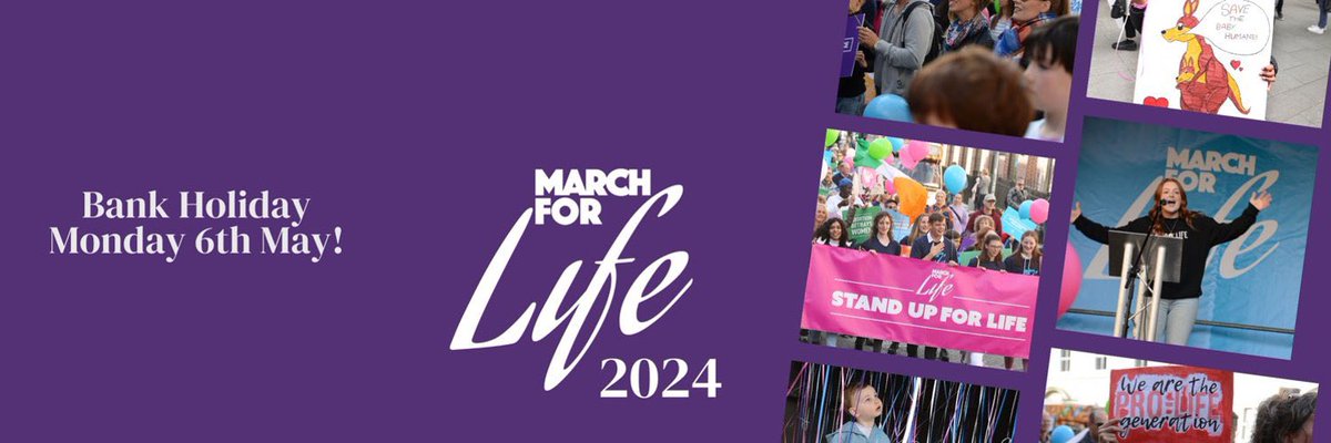 Mass will be offered at 12.30 in Newman University Church St Stephen’s Green Dublin ahead of today’s March for Life beginning at 2 pm @ChooseLifeIRL Please pray for the protection of all human life from the moment of conception to the moment of natural death.