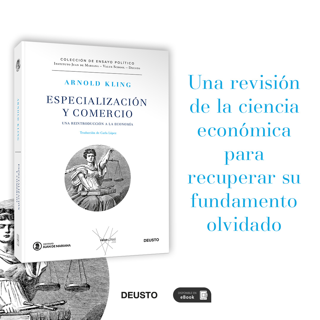 Arnold Kling (@KlingBlog) es un economista y profesor estadounidense, doctorado por el MIT. En 'Especialización y comercio' pone la especialización en el centro del análisis económico recuperando un fundamento olvidado. 8 de mayo en librerías. ◾️ planetadelibros.com/libro-especial…