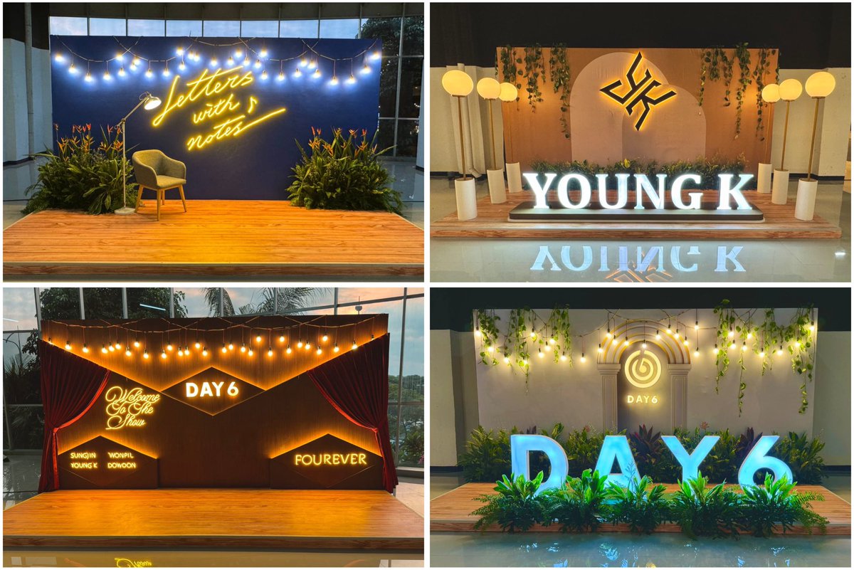 #SHI2024 - Thank you for your amazing performance @day6official . Hope to you see you again in Indonesia. My Day, do you take some photos at this beautiful booth? Share your photo with us💙
