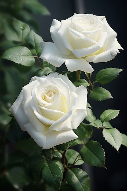 Nel candore della rosa bianca c'è tutta l'innocenza del primo sorriso Emily Dickinson