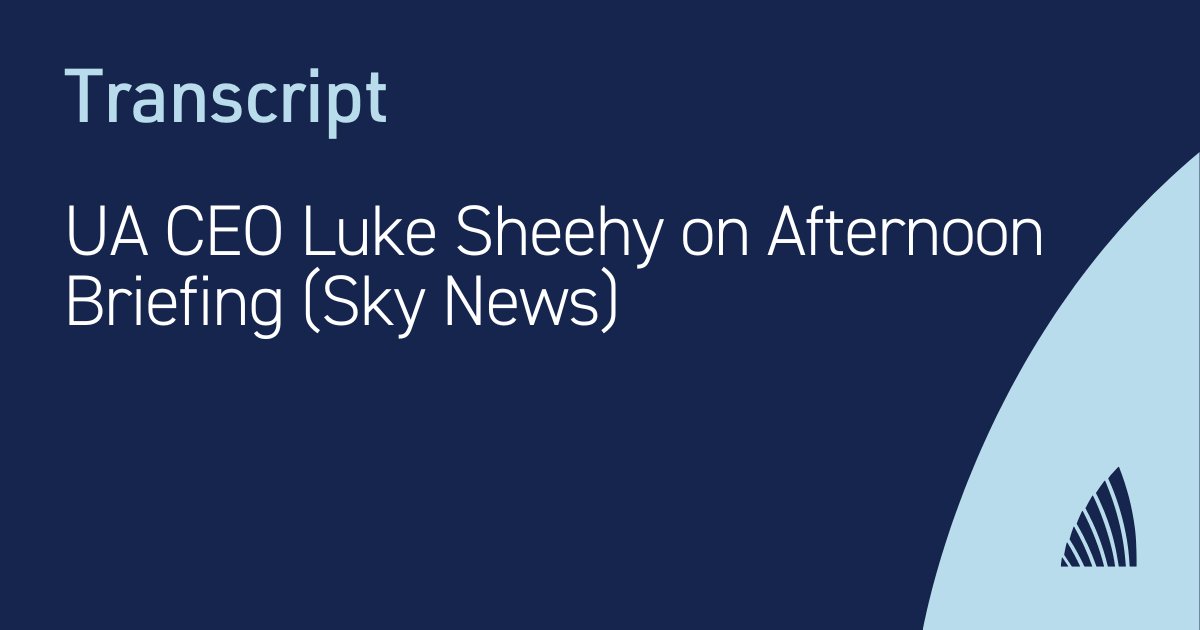 Our CEO @LukesheehyUA was live on Afternoon Briefing today with @tomwconnell discussing HECS debt indexation and paid work placements. Read the full transcript here: ow.ly/9WE950Rx2qO @SkyNewsAust #auspol #Budget2024