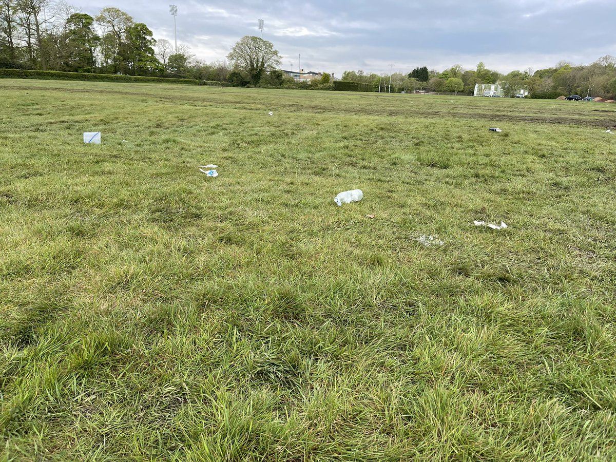 Welcome to Gosforth Park, where the scumbags have been again, leaving their litter and showing zero respect for the outdoors. Take your shit home or have you run out of space?