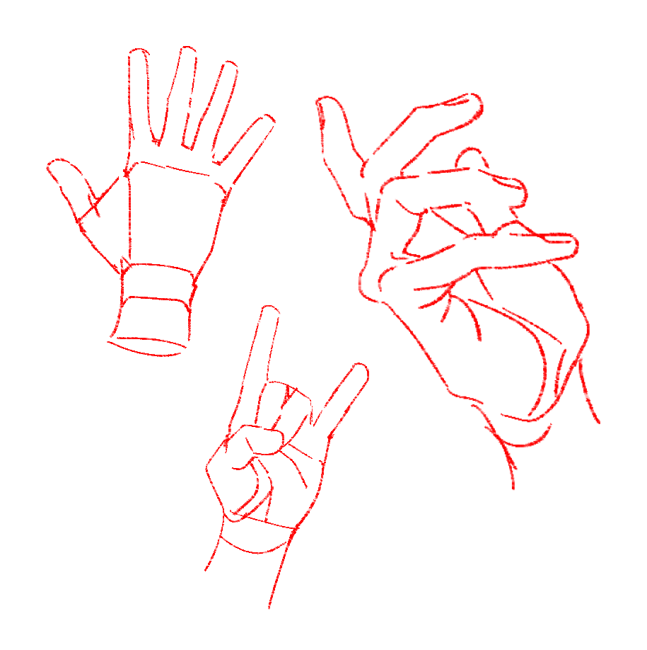 1girl simple background white background gloves monochrome fingerless gloves sketch  illustration images