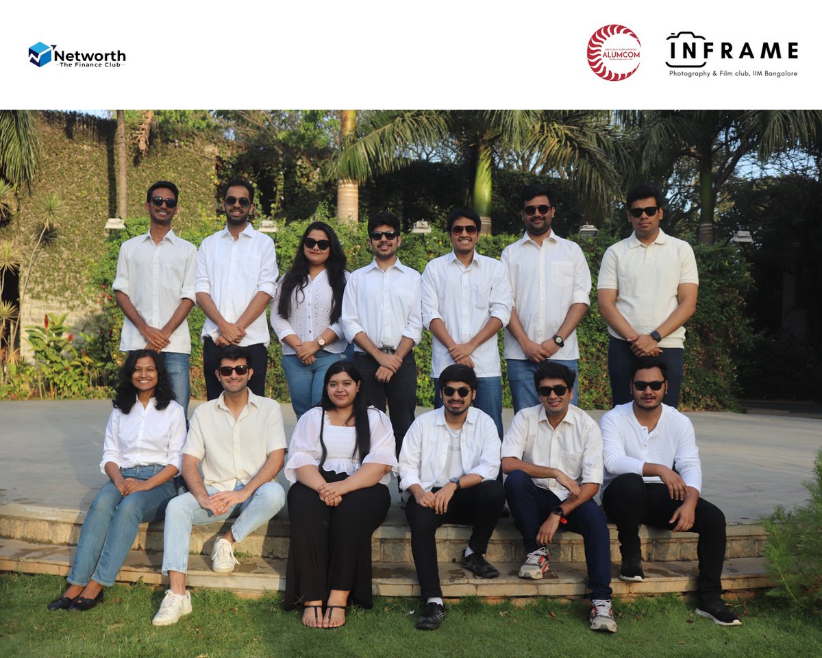 To the departing Senior Coordinators of NETWORTH (the Finance Club) of IIM Bangalore, the IIMB community expresses its heartfelt gratitude for your commitment throughout AY2023–24. Best wishes for your future. #iimb #IIMBangalore #stonewalls #LifeAtIIMB #ThePlaceToB