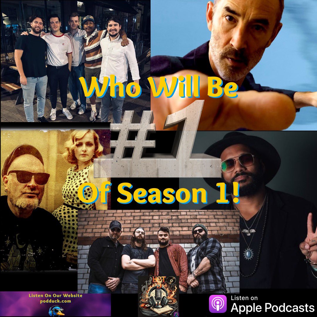 Season 1 finale! The top 5 No 1’s of Season 1! Who will be the ultimate No 1 of season 1? @aBandCalledPaul @BedroomTaxBand @DarnellColeRox @wuzybambussy & #theblackvultures #music #podcast #musicpodcast #IndependentMusic
