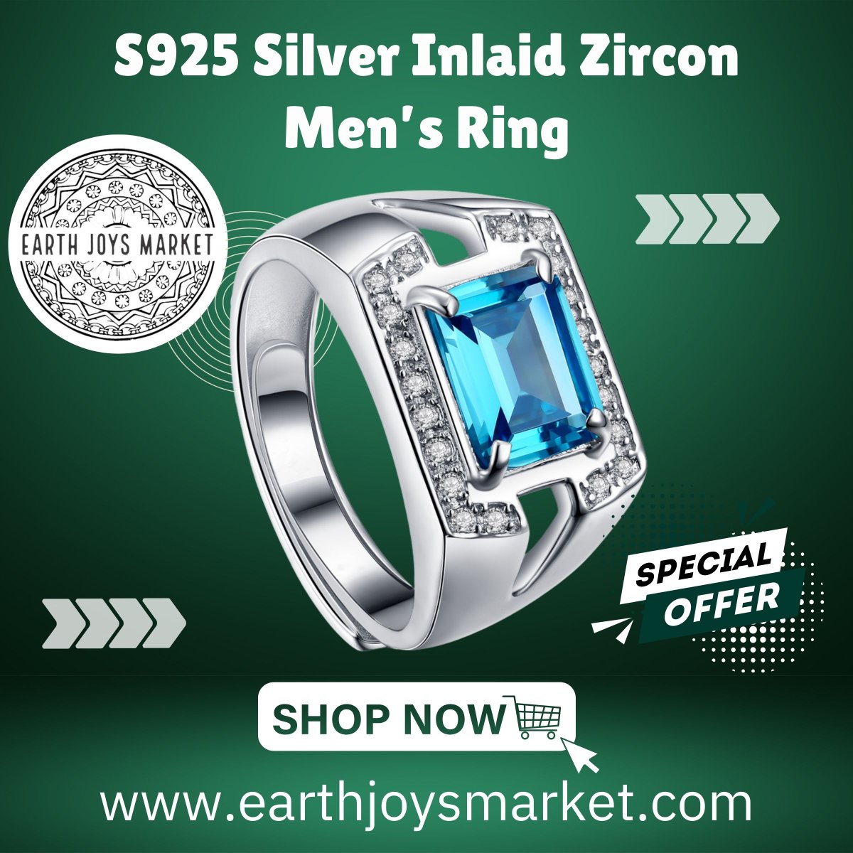 'Discover Elegance: S925 Silver Men’s Ring at Earth Joys Market!'

Shop Now: ➡ earthjoysmarket.com/product/s925-s…

#EarthJoysMarket #FineJewelry #WeddingRing #MensRing #BuyNow #OnlineShop #rings #ShopNow #jewelry #jewelryshop #weddingring #luxuryjewels #luxuryjewelry #finejewels🛍️