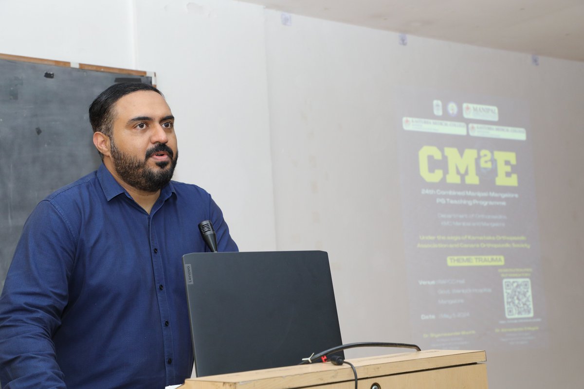 KmcMangOrtho's tweet photo. The Dept of Orthopaedics, KMC Mangalore conducts the 24th Combined Manipal Mangalore Pg Teaching programme !!

 Exciting interactive session with faculties from both Mangalore and Manipal

#pgteaching
#kmcmangaloremanipal
@MAHE_Manipal
@KMC_Mangalore
@Atmanandahegde https://t.co/jRcOSEwRfL
