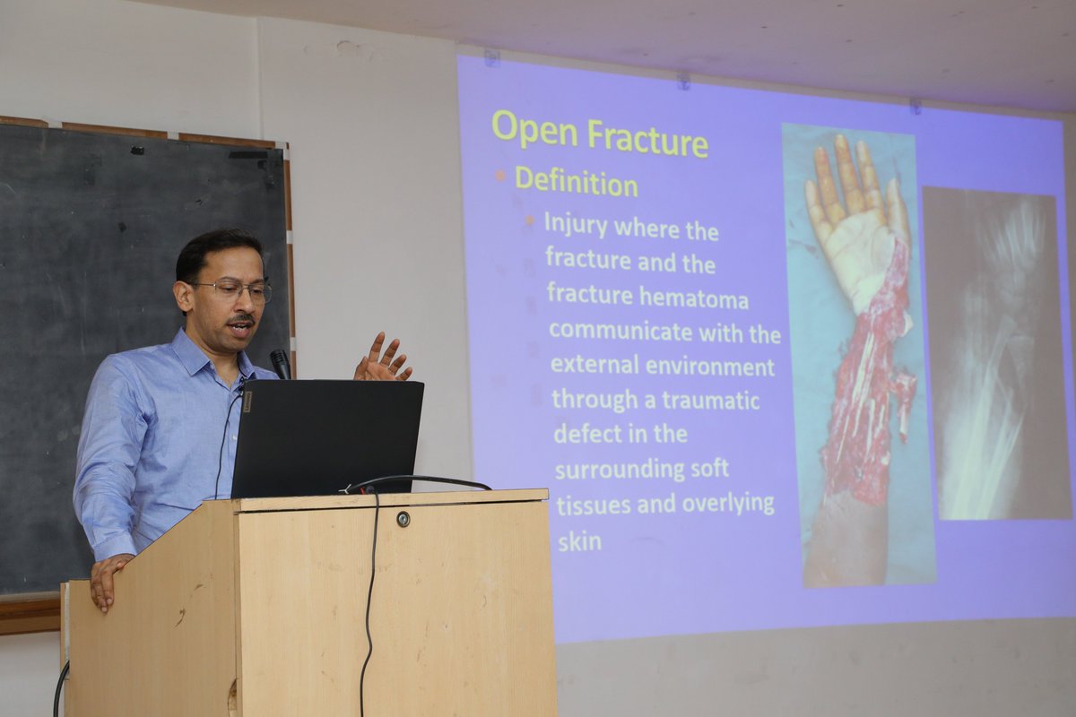 KmcMangOrtho's tweet photo. The Dept of Orthopaedics, KMC Mangalore conducts the 24th Combined Manipal Mangalore Pg Teaching programme !!

 Exciting interactive session with faculties from both Mangalore and Manipal

#pgteaching
#kmcmangaloremanipal
@MAHE_Manipal
@KMC_Mangalore
@Atmanandahegde https://t.co/jRcOSEwRfL