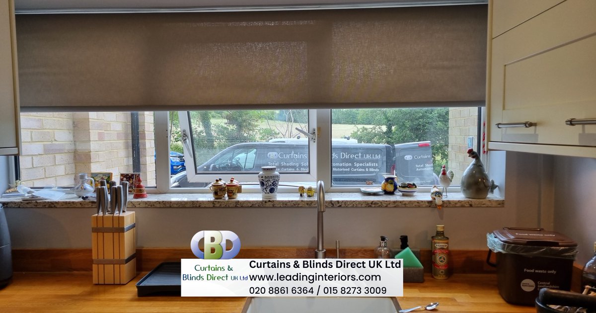 Families in Welwyn Garden City, Hertfordshire, elevated their living spaces with the functionality of Motorised Roller Blinds, embraced the elegance of Sheer Curtains, and enjoyed the privacy provided by Blackout Curtains. #WelwynGardenCity #Hertfordshire #HomeUpgrade