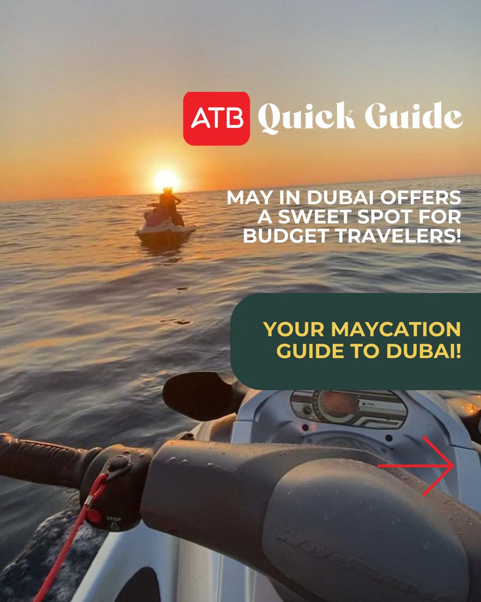 Budget Alert!  Dubai in May offers sunshine, savings, & adventure for budget travelers! This sweet spot month is perfect for an unforgettable escape.  🧵#DubaiBudgetTravel #SummerTravel