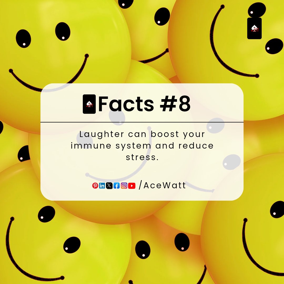 🚀 Ace Watt ⚡ Facts No 8️⃣

⏩ 🚀 Facts 🔥

🚀 #acewatt #fact #facts #factsdaily #dailyfacts #coolfacts #funfacts #sciencefacts #amazingfacts #bigfacts #unknownfacts #laugh #smile