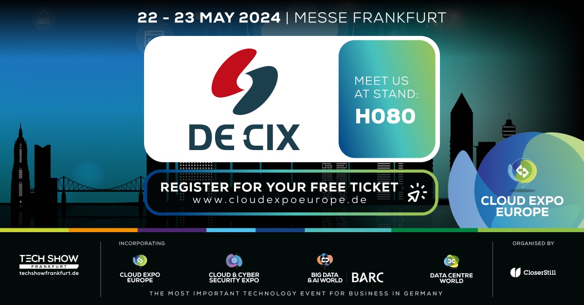 It's almost time for the Cloud Expo Europe Frankfurt - the place where #IT infrastructure meets #innovation! 🚀 Don't miss out on Germany's leading event for #cloud technologies: 🗓️ 22-23 May 📍 Messe Frankfurt Register now for your FREE ticket! 🎟️ bit.ly/3y3lExc