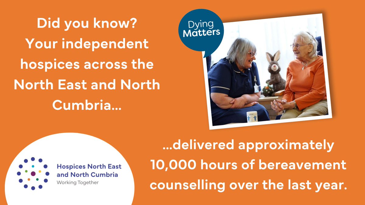 Dying Matters week runs from 6-12 May 2024 and is an opportunity for Hospices to highlight the importance of talking to each other about death and dying. 

#dyingmatters