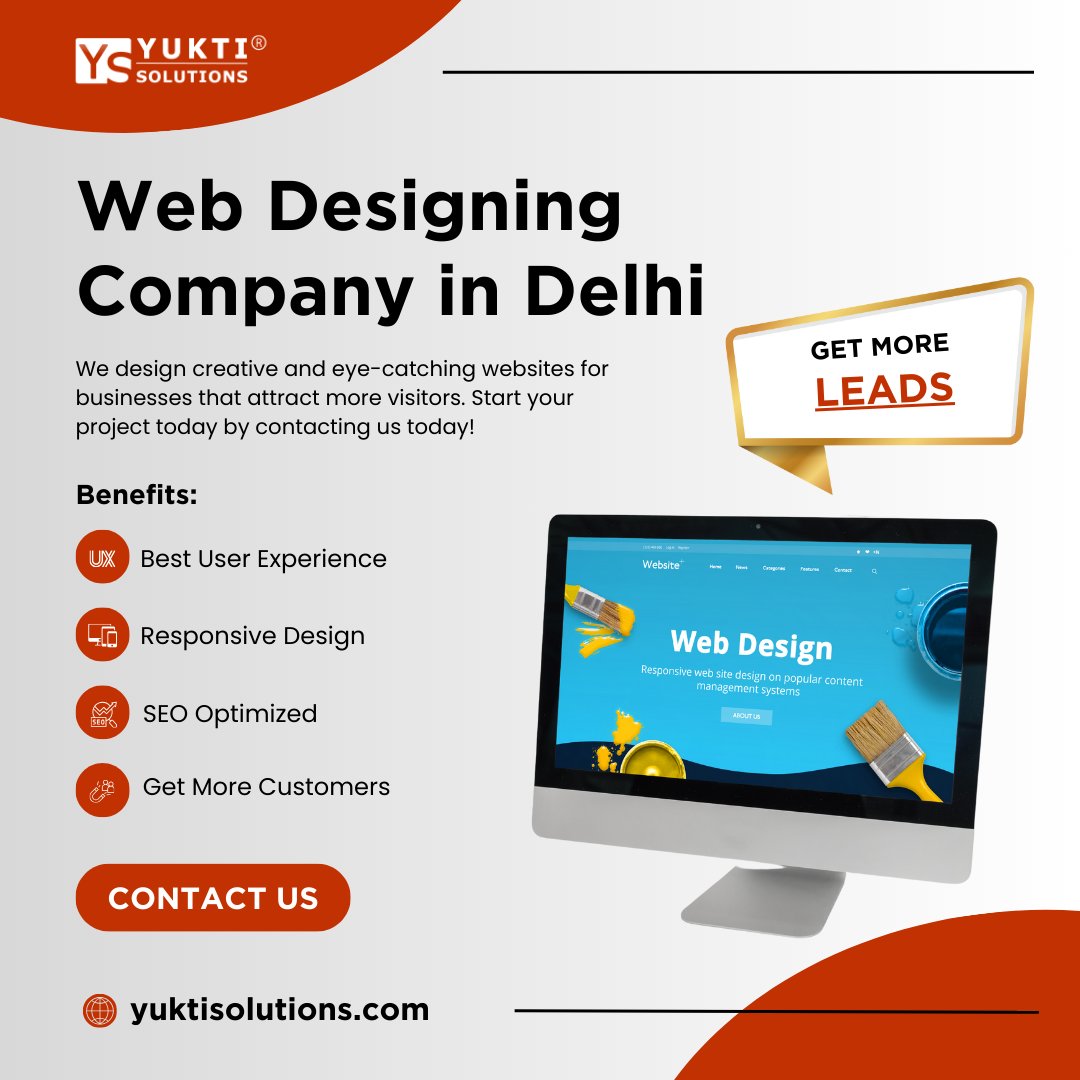 yuktisolutions's tweet image. 🌟 Looking for top-notch web designing services in Delhi?

We specialize in crafting stunning, user-friendly websites tailored to your unique needs.

Contact us: +91 9013688294
Visit us: bit.ly/3wE14mn

#webdesigners #delhi #delhibusiness #startups