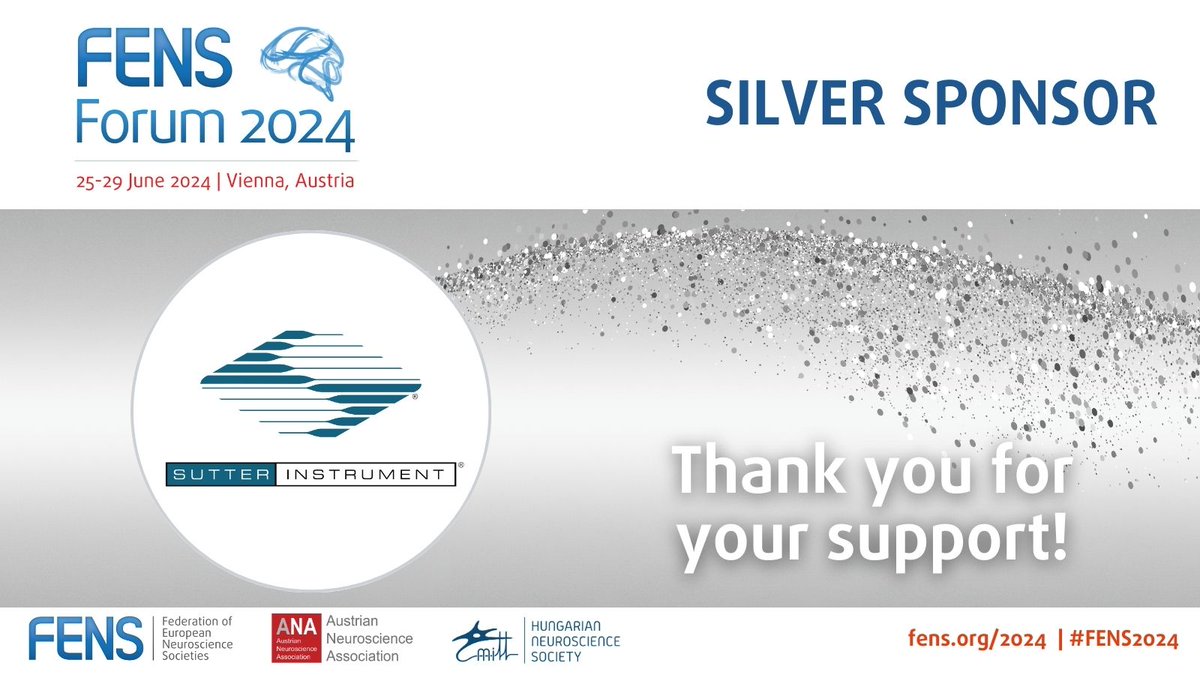 We are proud to introduce #FENS2024 silver sponsor: Sutter Instrument! With 50 years of experience, Sutter Instrument manufactures #scientific #instruments for applications in #electrophysiology, #microscopy, and #microinjection. Learn More loom.ly/CfZcjPo