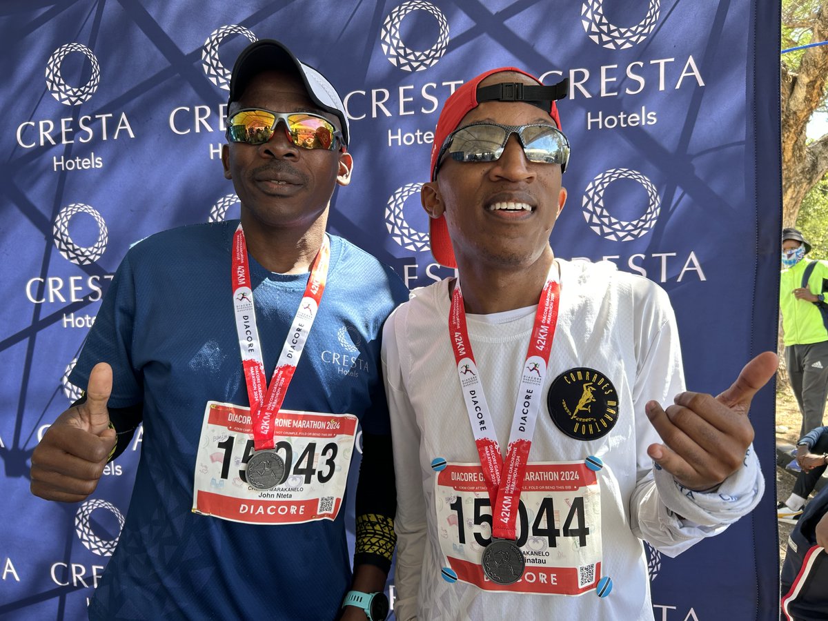 Yesterday, members of the Cresta Hotels Botswana Team took part in the Diacore Gaborone Marathon 2024. Congratulations on completing the 10km, 21km, and 42km races! #Crestahotels #running #marathon #WOSSA