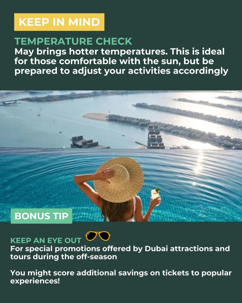 Things to keep in mind for your Maycation! #DubaiBudgetTravel #DubaiTravelGuide