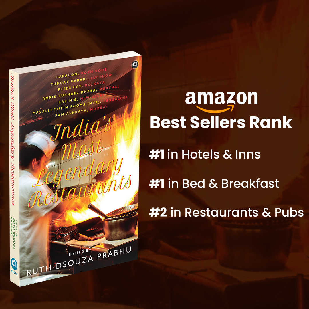 Topping the charts on Amazon across categories, we have #IndiaMostLegendaryRestaurants edited by Ruth Dsouza Prabhu. The book traces the fascinating journeys of seven iconic Indian eateries that featured on Taste Atlas’s list of 150 legendary restaurants of the twenty-first…